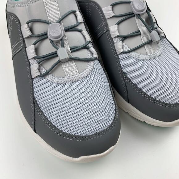 Vionic Zuri Mules Sneakers Slip On Comfort Shoes Grey Women's 7 Casual - Picture 4 of 12